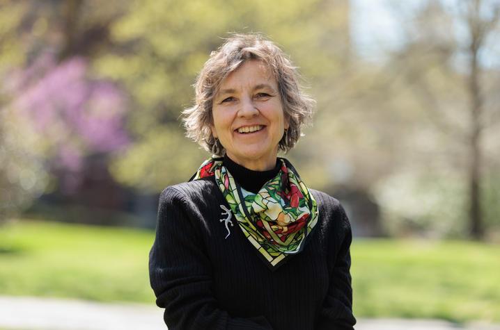 A portrait of a professor.