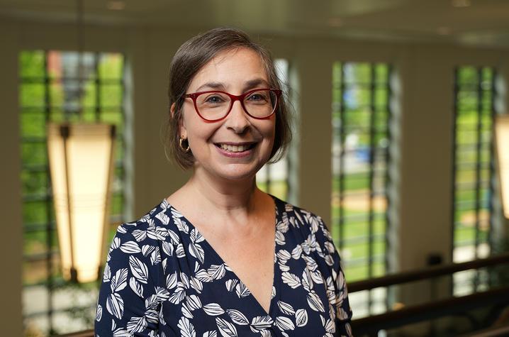 A portrait of a professor.