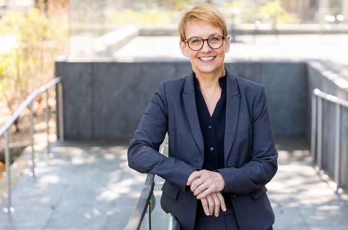 A portrait of a professor.